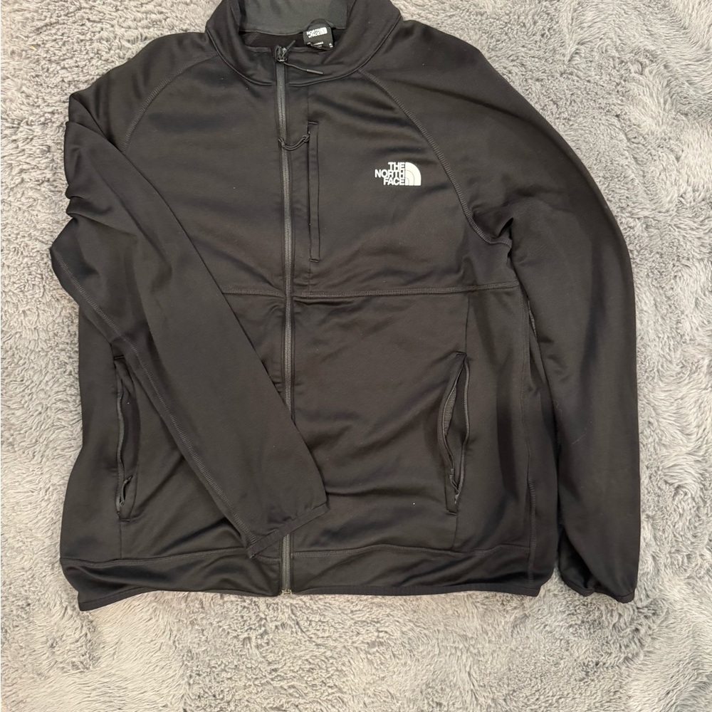 The North Face Black lightweight Full-Zip polyester Jacket